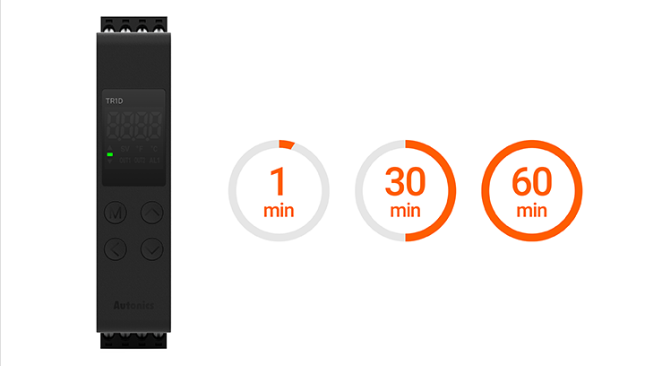 提供屏幕保护功能的温度调节器