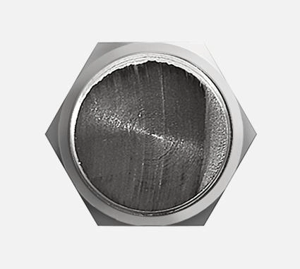 30 分钟后的晶圆表面