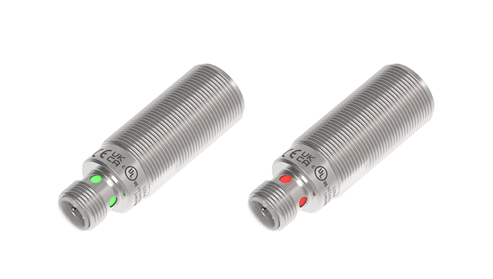 通过绿色和红色 LED 指示灯检查传感器状态(连接器型)