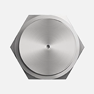 15 万次冲击后头部形状不变