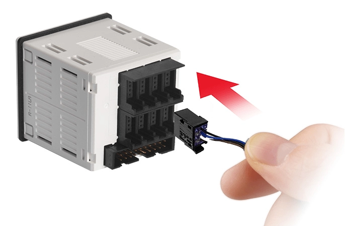 一触式连接器端子接线,便于维护