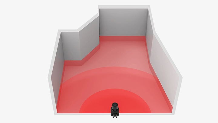 根据安装环境自动设置检测范围示例