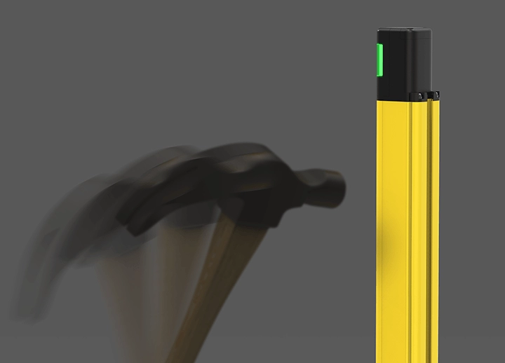 抗冲击的安全光幕主体