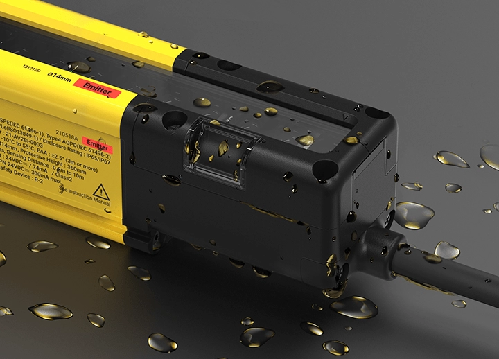 IP65/67/67G/69K防尘/防水/防油结构