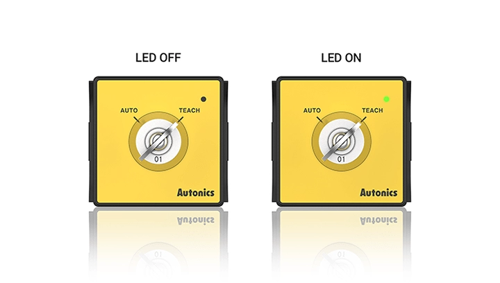 LED工作状态指示比较示例