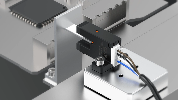 配备遮光检测模型的传感器的实际安装示例