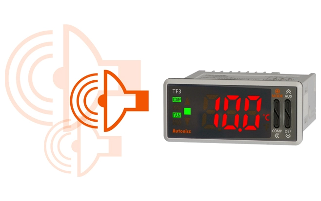 温度控制器显示声光报警