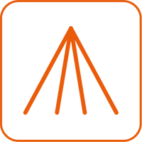 最多 4 通道光束支持图标