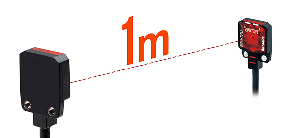 尽管尺寸超小,也能稳定检测最远 1 米物体的光电传感器