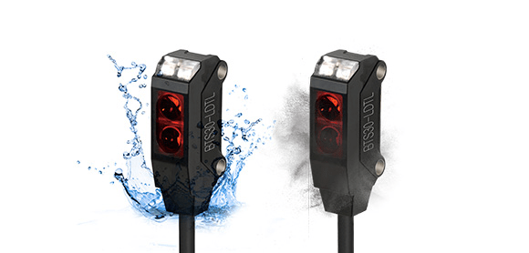 IP67 级防水防尘光电传感器,即使在多尘或潮湿的工业环境中也能稳定使用