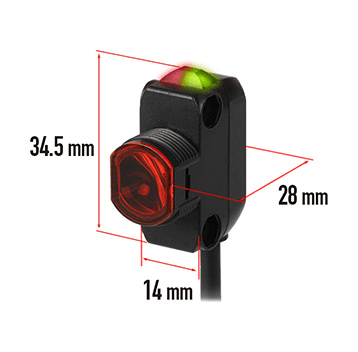 外形紧凑,空间效率极佳的超小型光电传感器